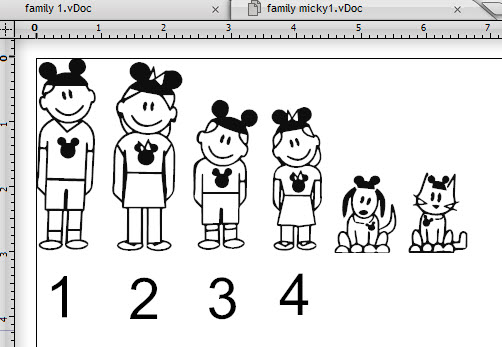 (image for) Micky Ears Family